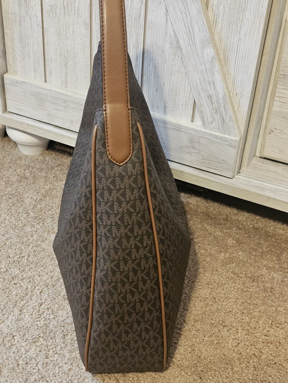 MICHAEL KORS NOLITA LARGE SIGNATURE HOBO SHOULDER BAG NWOT